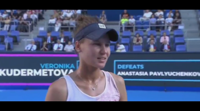 Veronika Kudermetova / Foto: Captură Twitter@TheTennisLetter