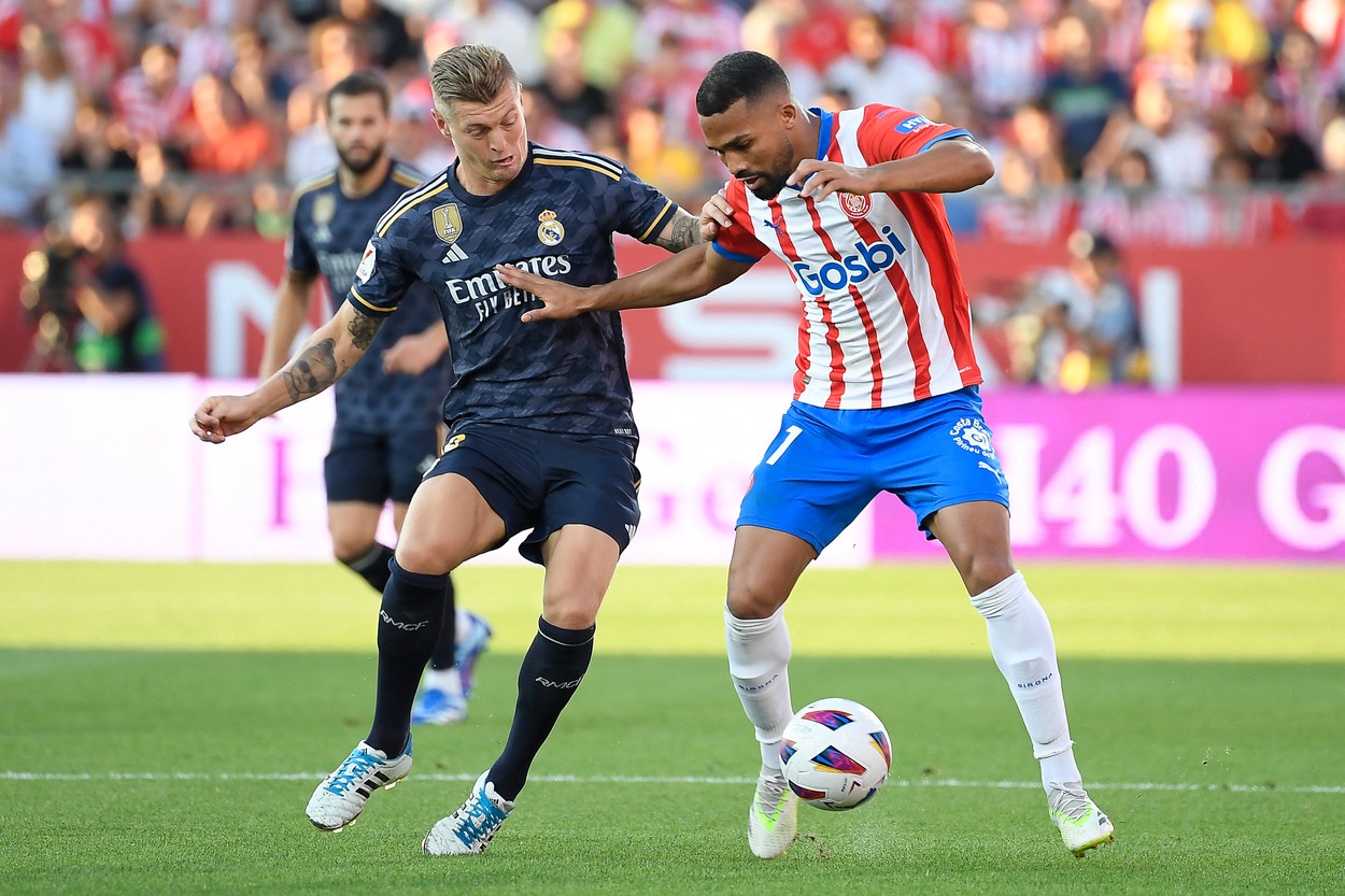 Girona - Real Madrid 0-2, ACUM, pe Digi Sport 2. Tchouameni dublează avantajul ”Galacticilor”