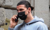 Sweden's Maverick AC Milan footballer Zlatan Ibrahimovic is spotted after having lunch at a restaurant in Milan.