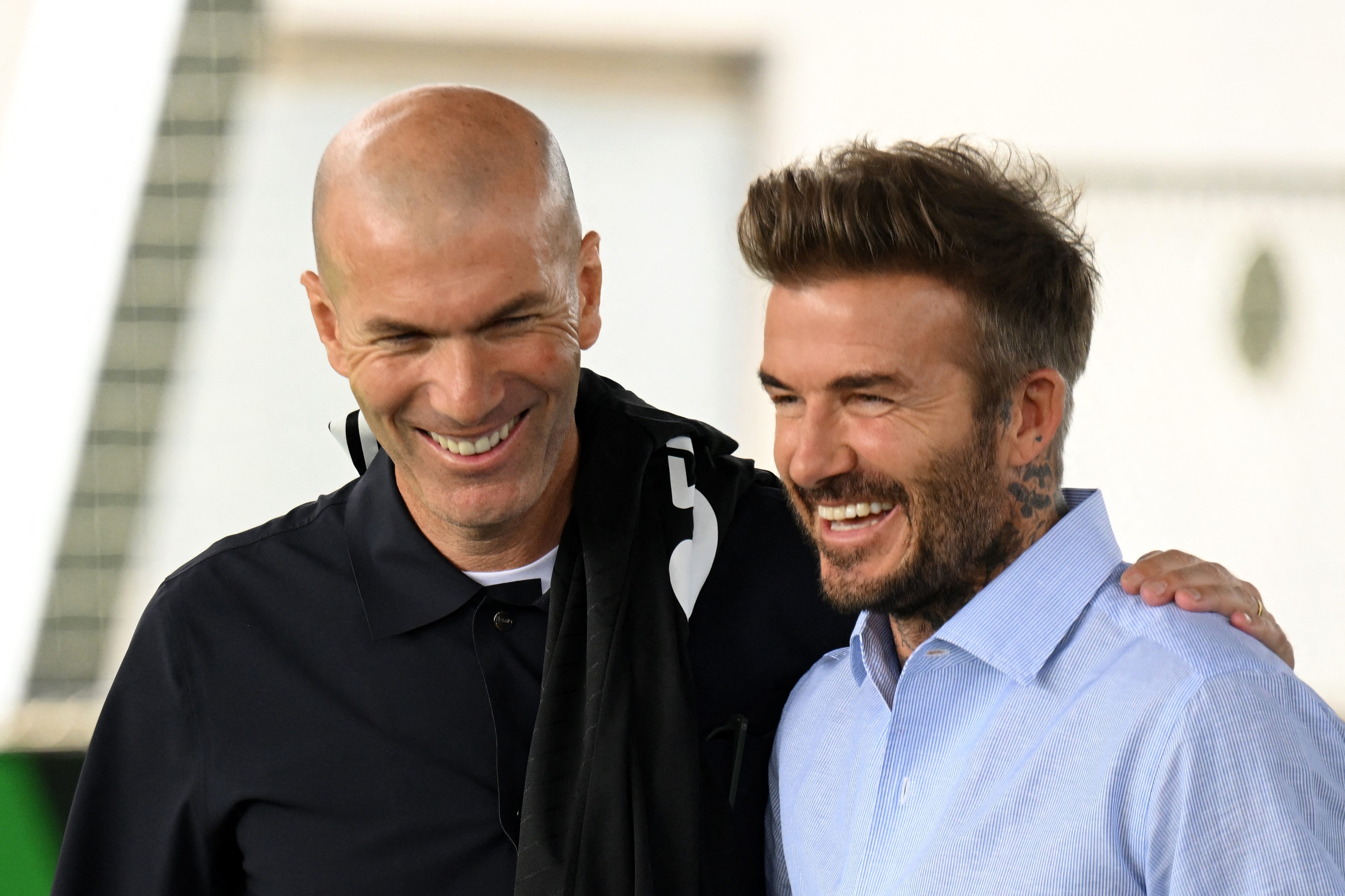 Momentul în care David Beckham a fost ”uimit” de Zinedine Zidane
