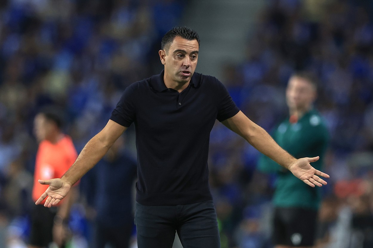 Reacție fermă a lui Xavi, după victoria la limită din Champions League: ”Barcelona e cel mai dificil club din lume”