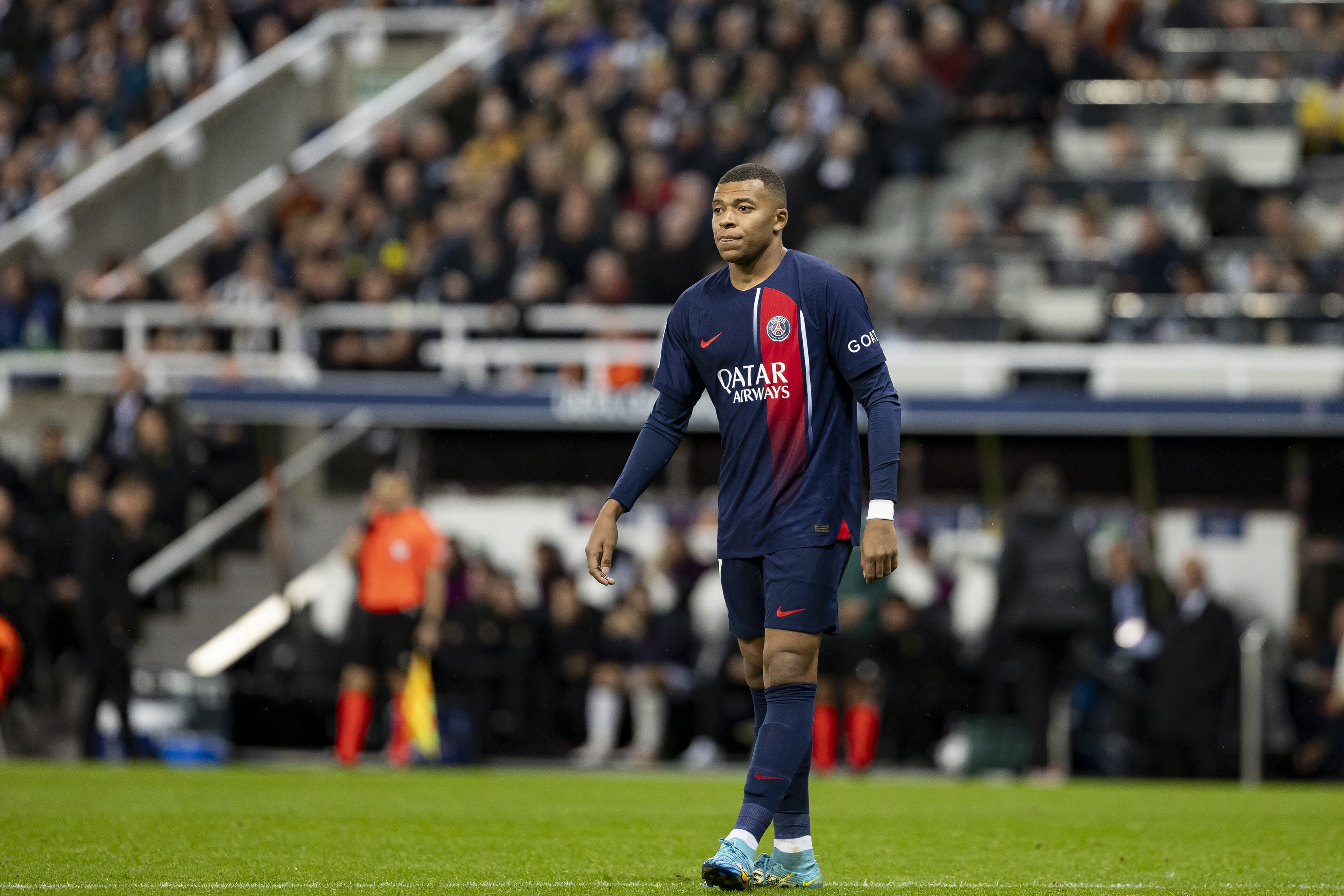 Ce a făcut Kylian Mbappe, la câteva secunde după ce Istvan Kovacs a fluierat finalul partidei Newcastle - PSG 4-1