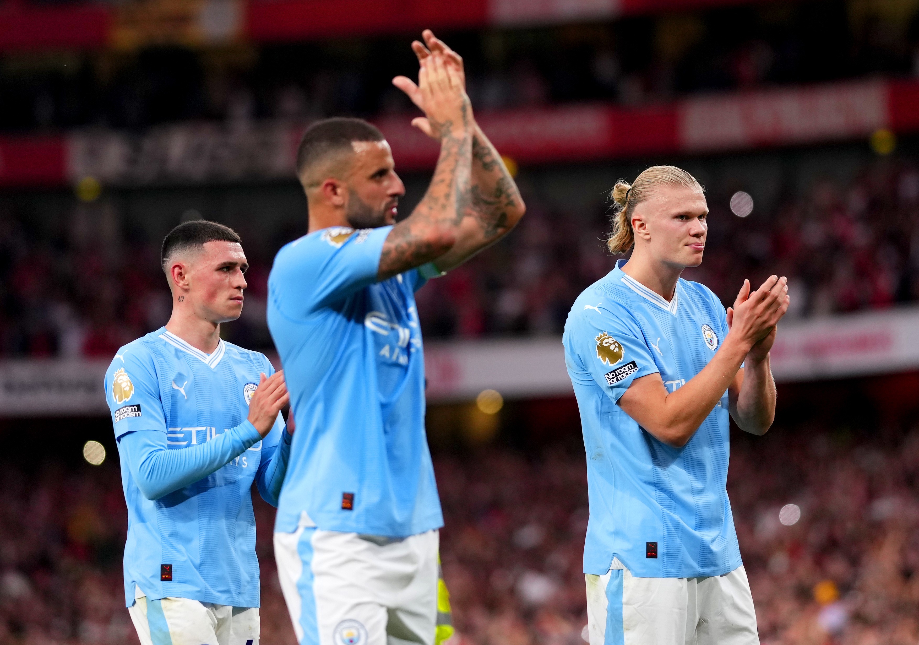 Culisele scandalului din Arsenal - Manchester City 1-0: Erling Haaland și Kyle Walker, calmați de bodyguarzi