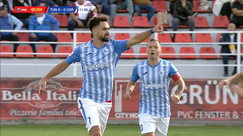 Liga 2, etapa 9 | Tunari - Corvinul 0-1, ACUM, la Digi Sport 1. Corvinul a deschis scorul