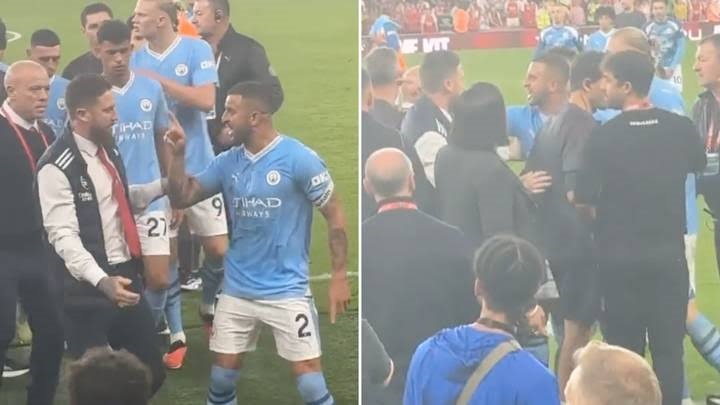 Motivul banal pentru care Kyle Walker și Erling Haaland și-au ieșit din minți, după Arsenal - Manchester City 1-0