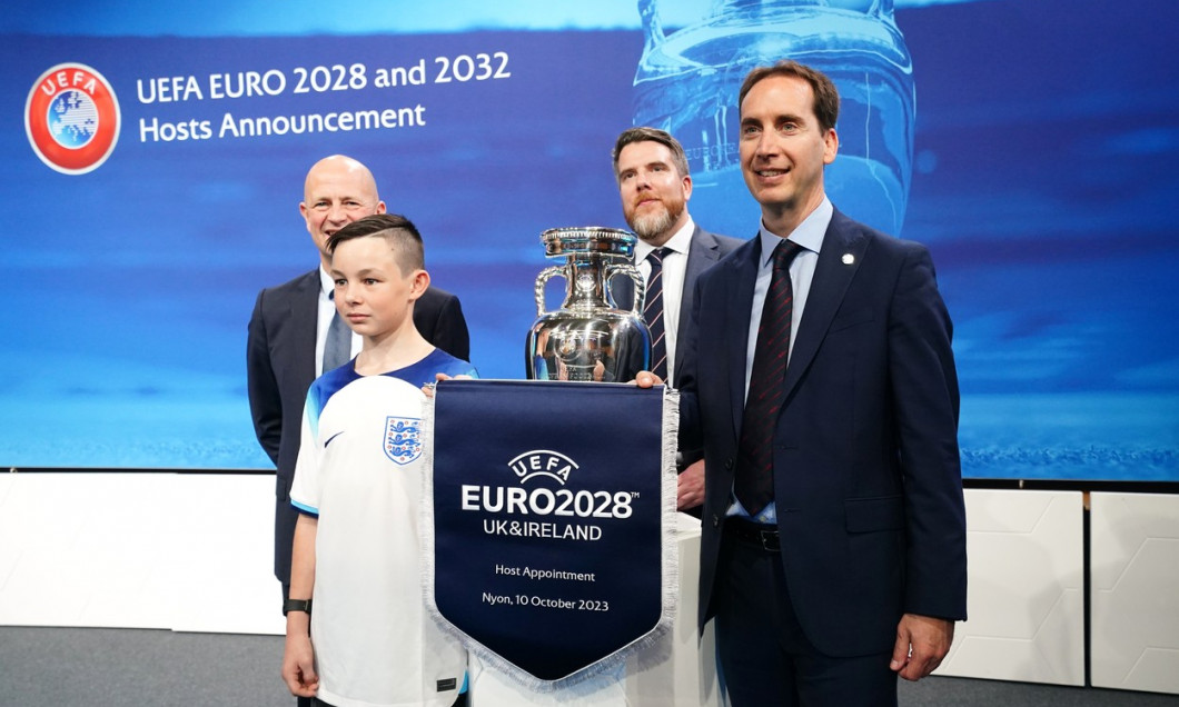 UEFA Euro 2028 and Euro 2032 Announcement - UEFA Headquarters