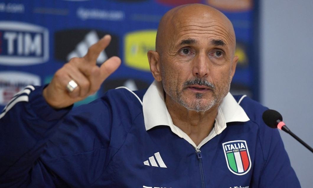 Press conference of Luciano Spalletti, head coach of the Italian national soccer team., Coverciano Federal Technical Centre, Florence, Italy - 09 Oct 2023
