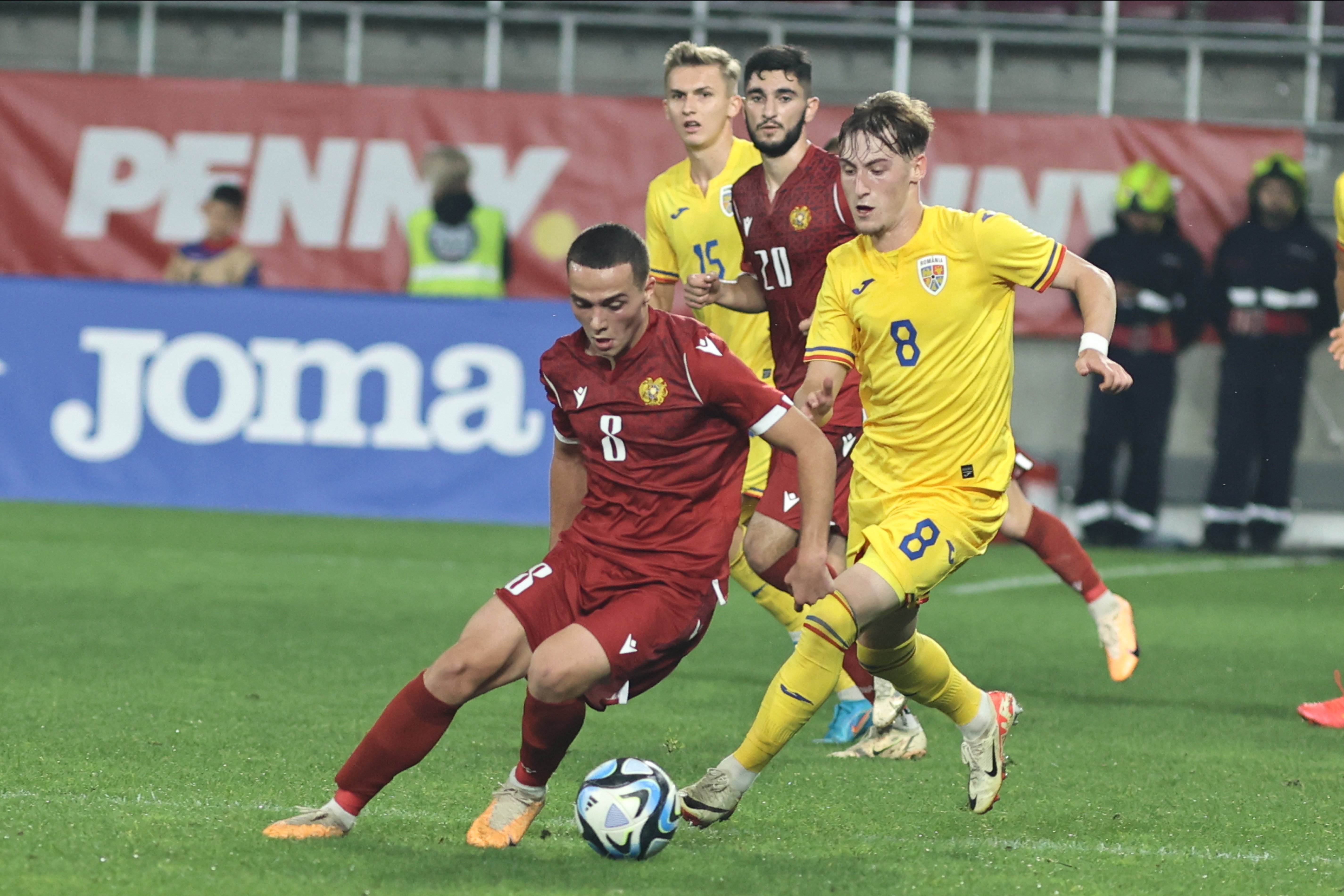 Armenia U21 - România U21 0-0, ACUM, în preliminariile EURO 2025 U21. ”Tricolorii mici” au avut un gol anulat