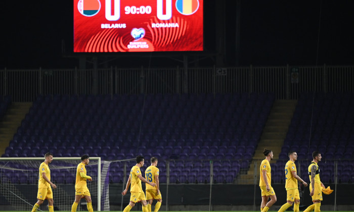 FOTBAL:BELARUS-ROMANIA, PRELIMINARIILE C.E 2024 (12.10.2023)