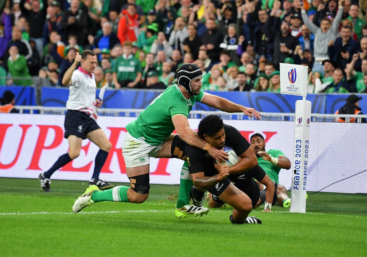 CM de Rugby 2023 | Irlanda - Noua Zeelandă 24-28. ”All-Blacks” se califică în semifinale, după un duel de senzație