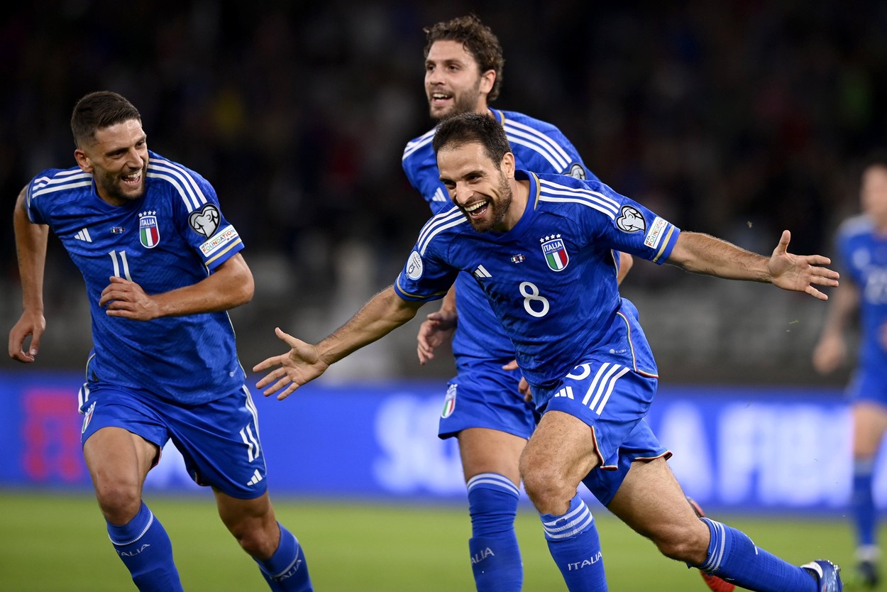 Recordul bifat în meciul dintre Italia și Malta. Giacomo Bonaventura a marcat primul gol pentru ”Squadra Azzura”