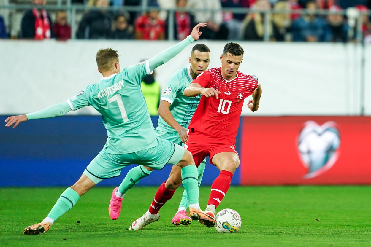 Granit Xhaka a întrecut un record vechi de aproape 50 de ani. Shaqiri are șanse mari să îl depășească