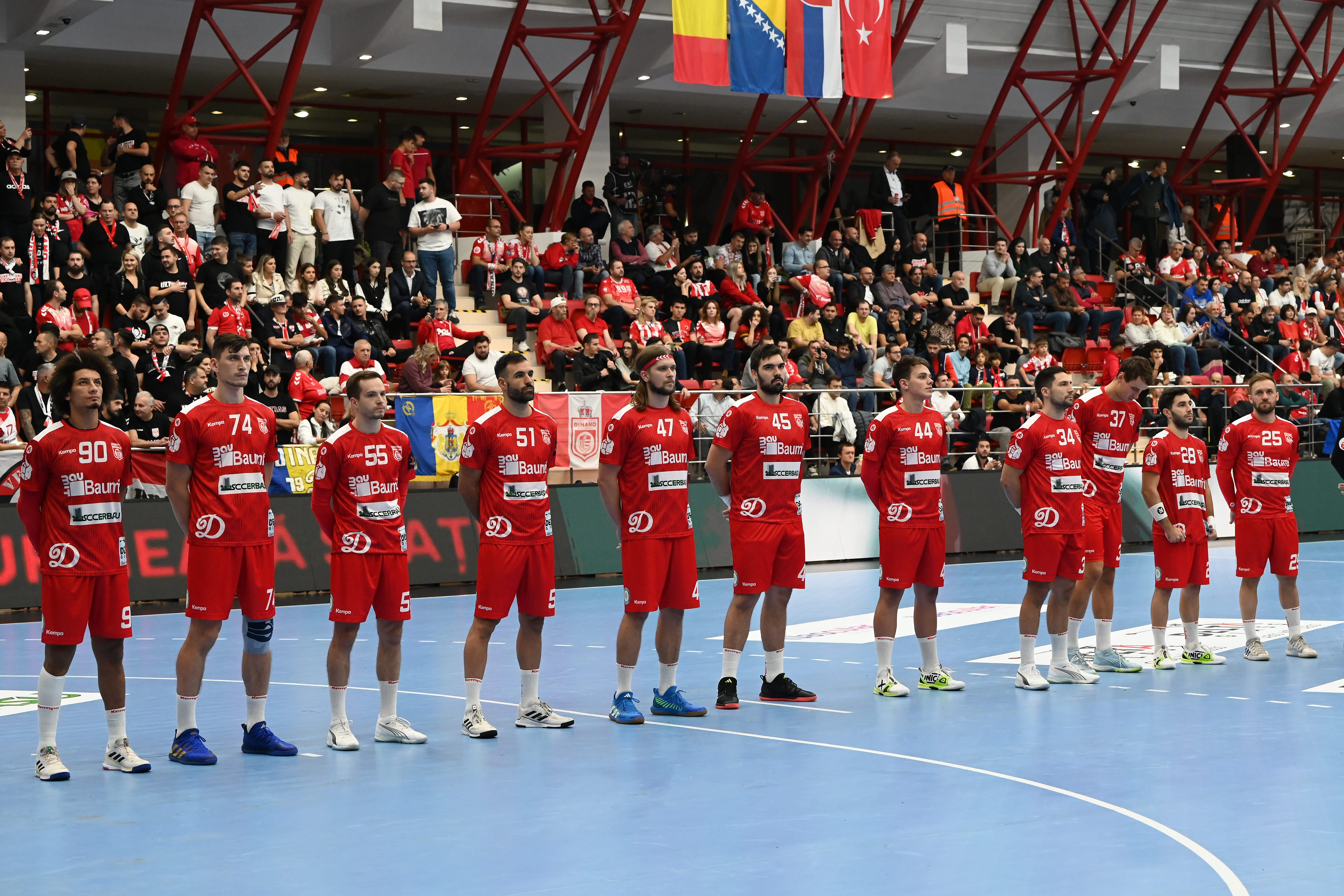 Dinamo și-a spulberat adversa în EHF European League! ”Dulăii” au marcat aproape un gol pe minut