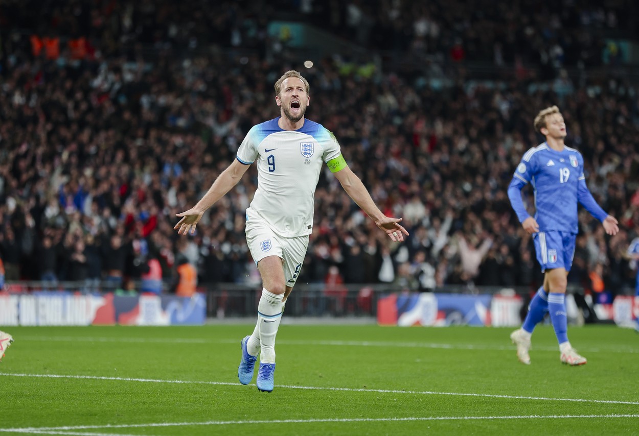 Harry Kane, un nou record pentru naționala Angliei! L-a întrecut pe Sir Bobby Charlton