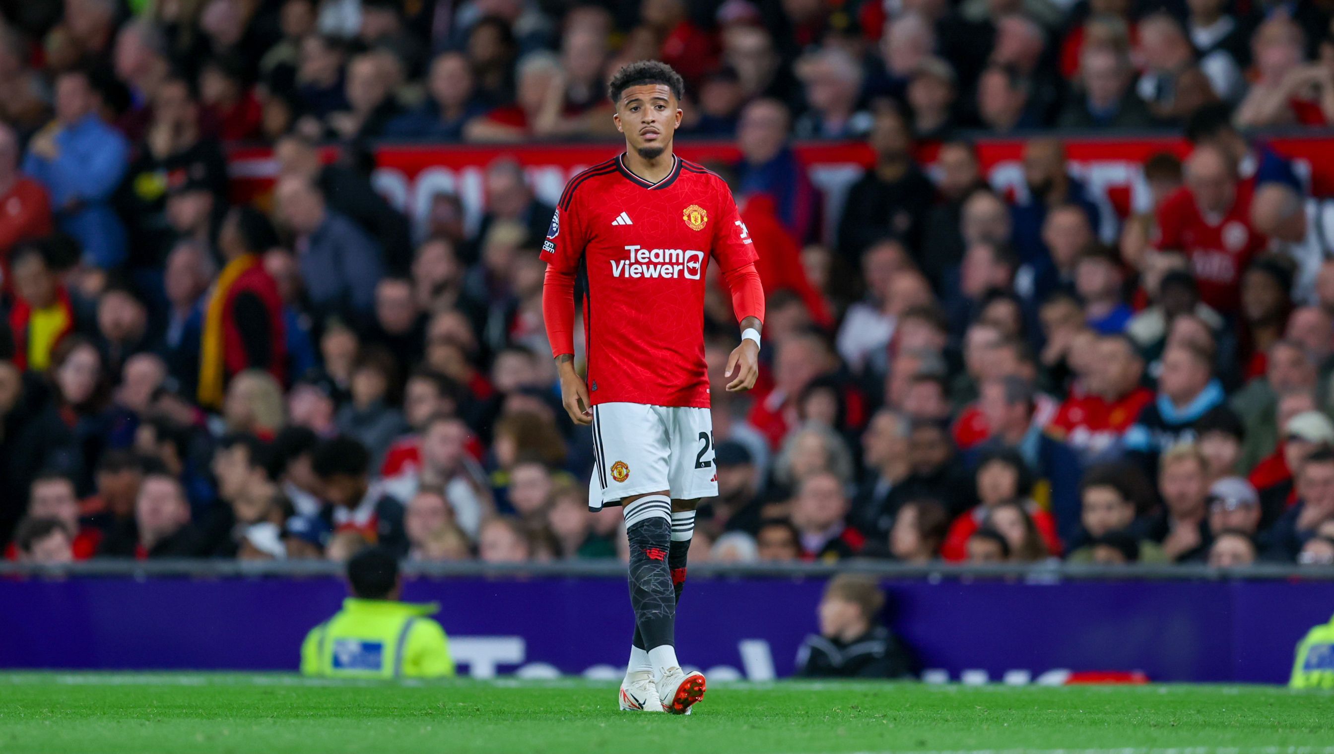 S-a terminat! Jadon Sancho, exclus din poza de grup a lui Manchester United