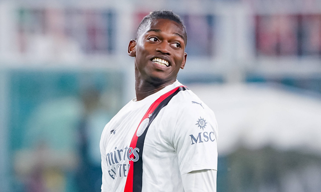 Genoa CFC v AC Milan - Serie A TIM Rafael Leao of AC Milan looks on during the Serie A Tim match between Genoa CFC and A