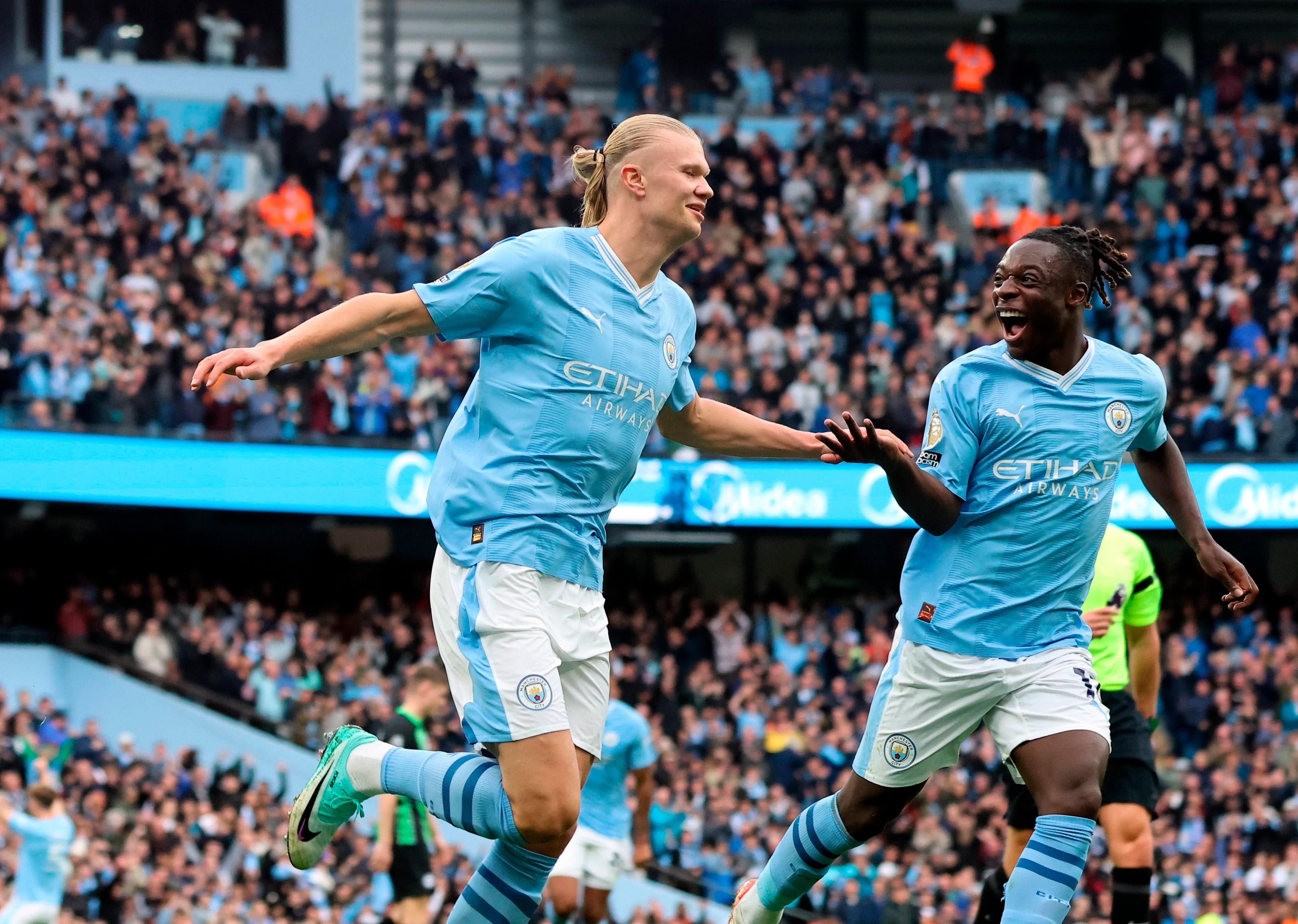 După succesul cu Brighton, Manchester City a stabilit un nou record istoric în Premier League