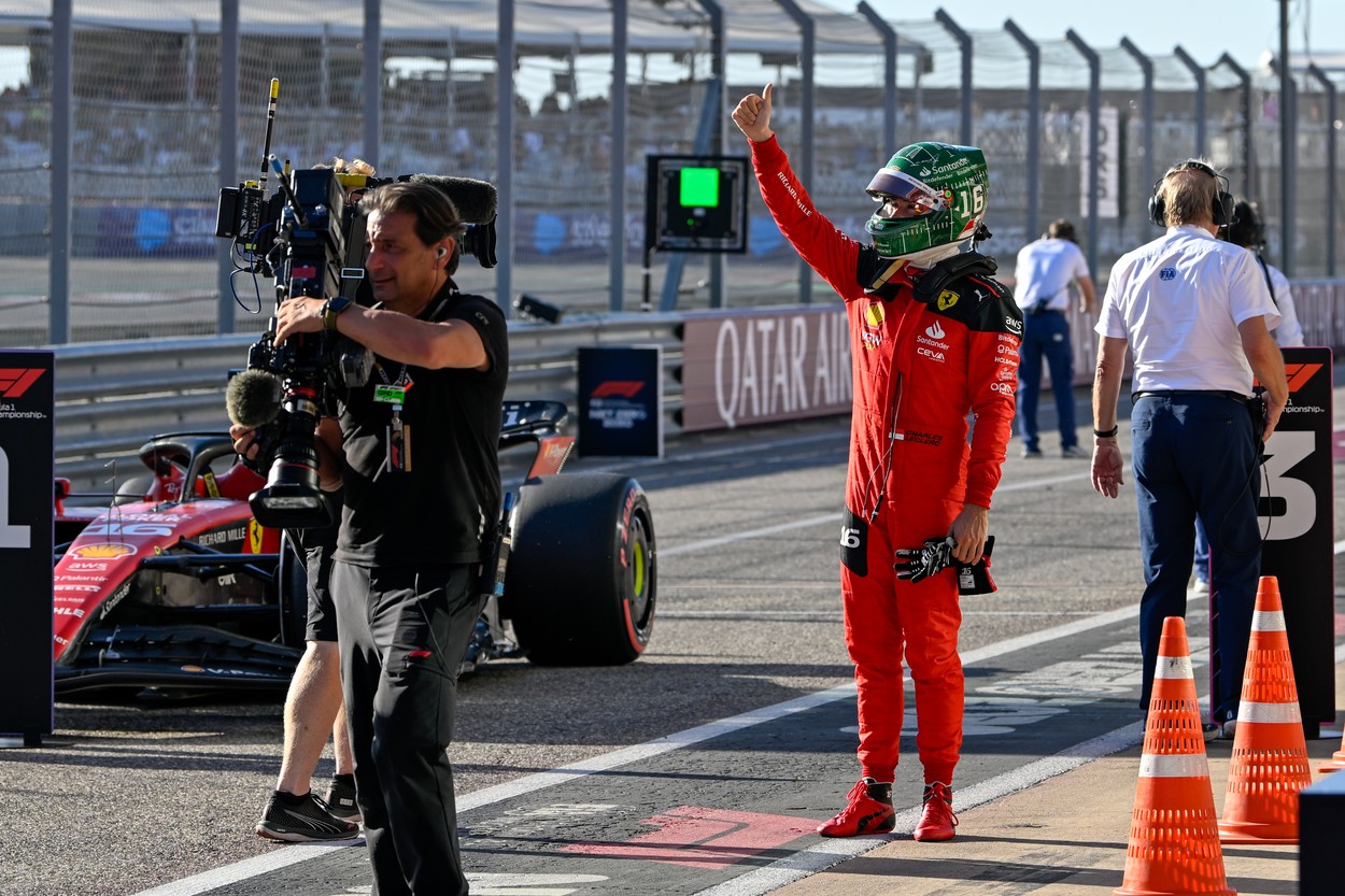 Marele Premiu al Statelor Unite, LIVE VIDEO, de la ora 22:00, pe Digi Sport 1. Charles Leclerc pleacă din pole-position