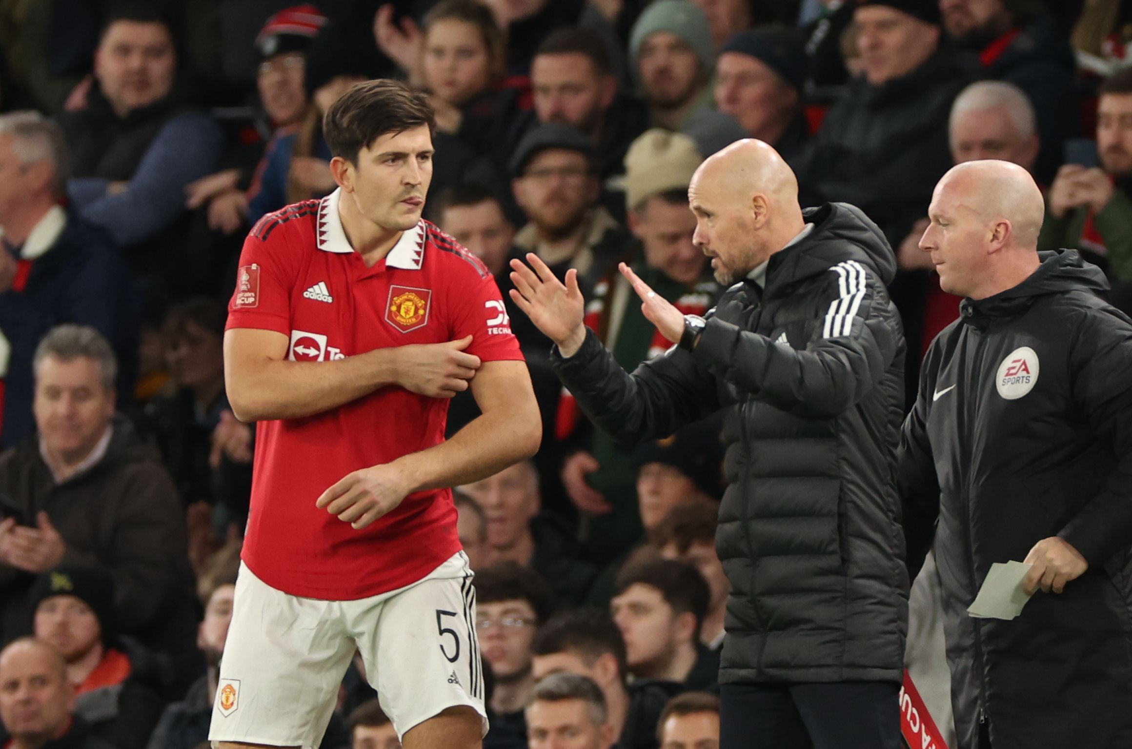 Ce a spus Erik ten Hag, după ce Maguire a primit titlul de ”omul meciului” în partida cu Sheffield United