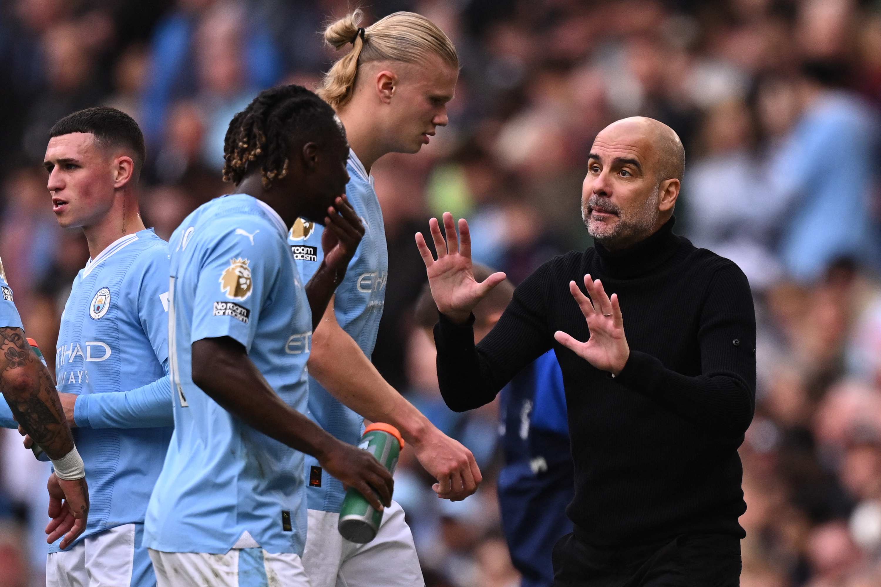 Mesajul clar pe care Pep Guardiola i l-a adresat lui Erling Haaland