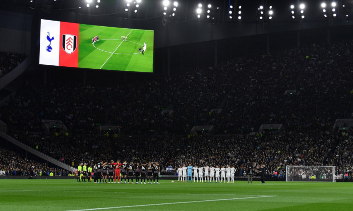 Football - 2023 / 2024 Premier League - Tottenham Hotspur vs Fulham - Tottenham Hotspur Stadium - Monday 23rd October 20