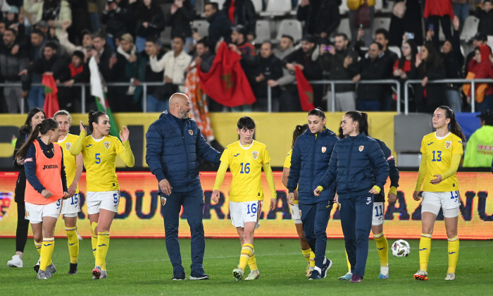 FOTBAL FEMININ:ROMANIA-MAROC, AMICAL (11.04.2023)