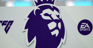 A general view of the Premier League logo during the Premier League match at the Etihad Stadium, Manchester. Picture date: Saturday September 2, 2023.
