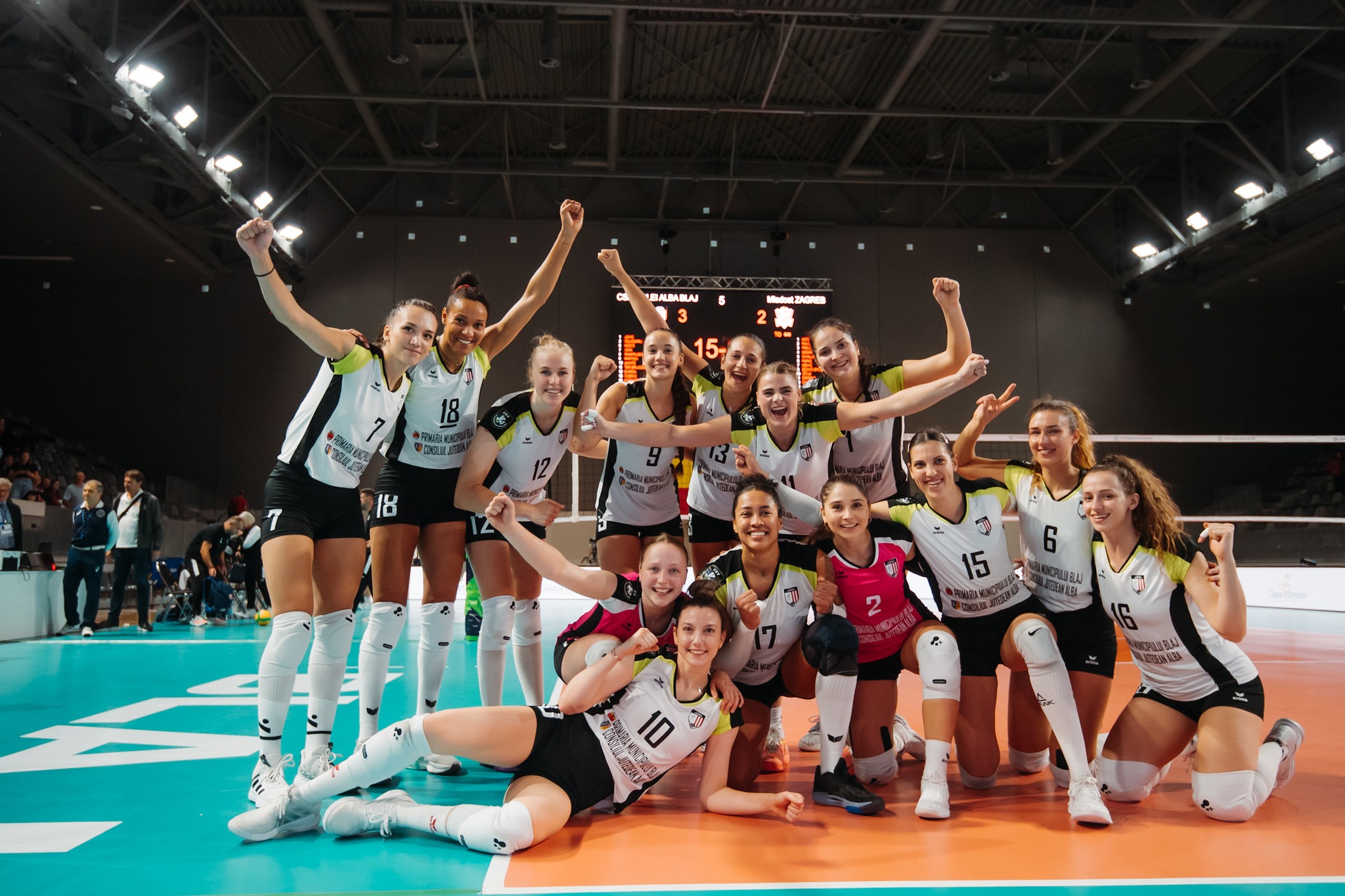 CSM Alba Blaj, calificare dramatică în grupele Ligii Campionilor la volei feminin