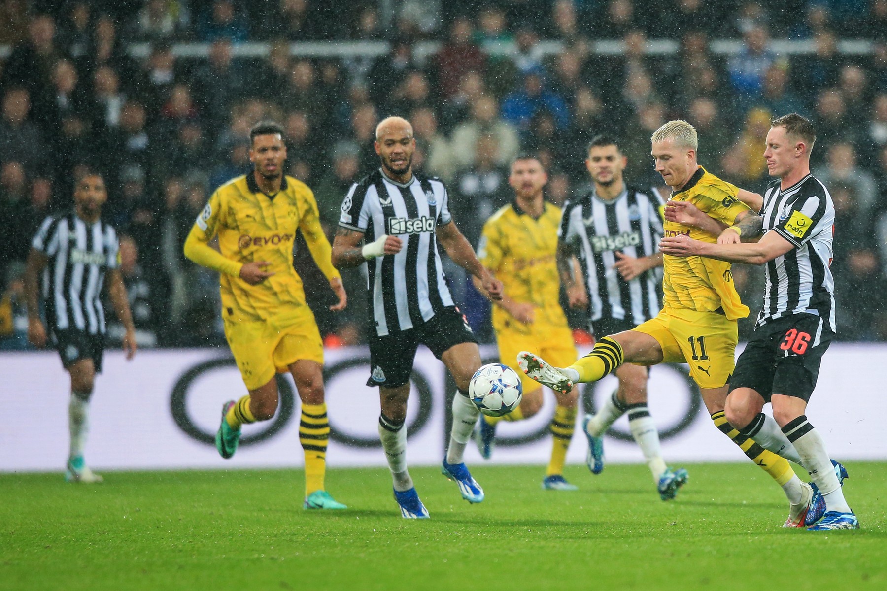 Newcastle - Borussia Dortmund 0-1. Final dramatic