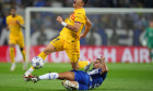 FC Porto x FC Barcelona, Barca - UEFA Champions League 23/24 Robert Lewandowski do FC Barcelona e David Carmo do FC Port