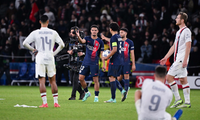 FOOTBALL : Paris Saint Germain vs Milan - Ligue des Champions - 25/10/2023