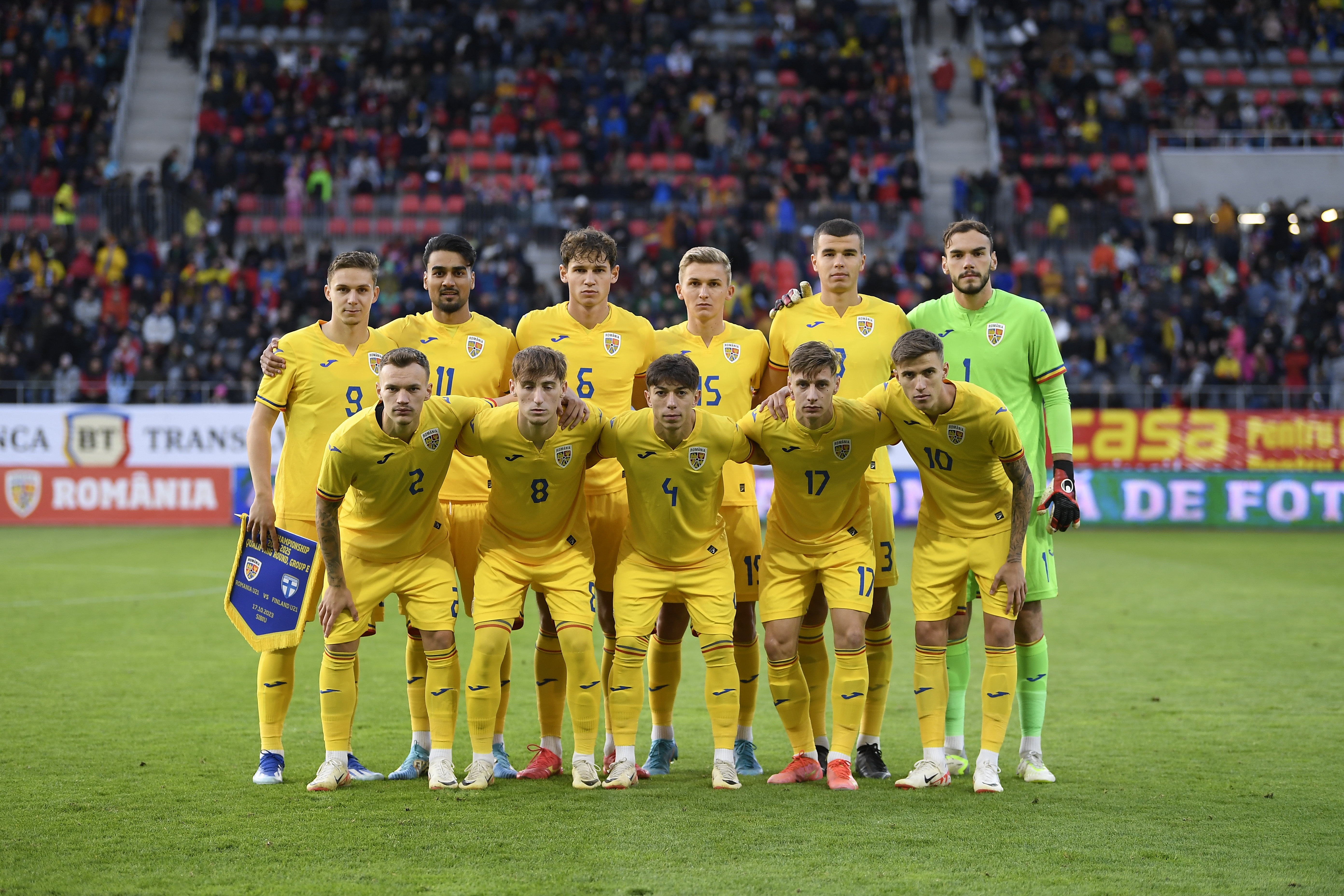 Numerele alese de ”Tricolorii” U21 pentru ultimele două meciuri din preliminariile EURO 2025. Decarul lui Daniel Pancu