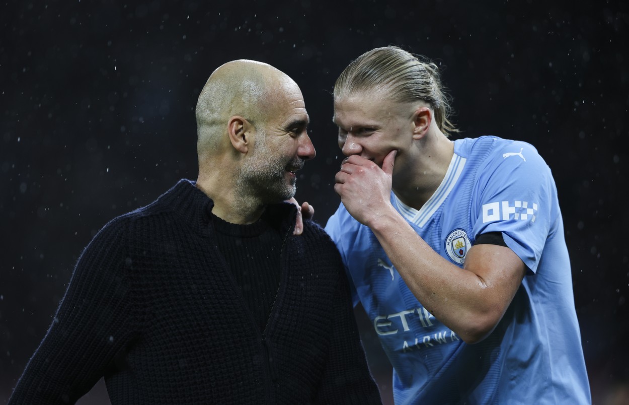 Guardiola a descris într-un singur cuvânt vestea că Erling Haaland a semnat cu Manchester City până în 2035