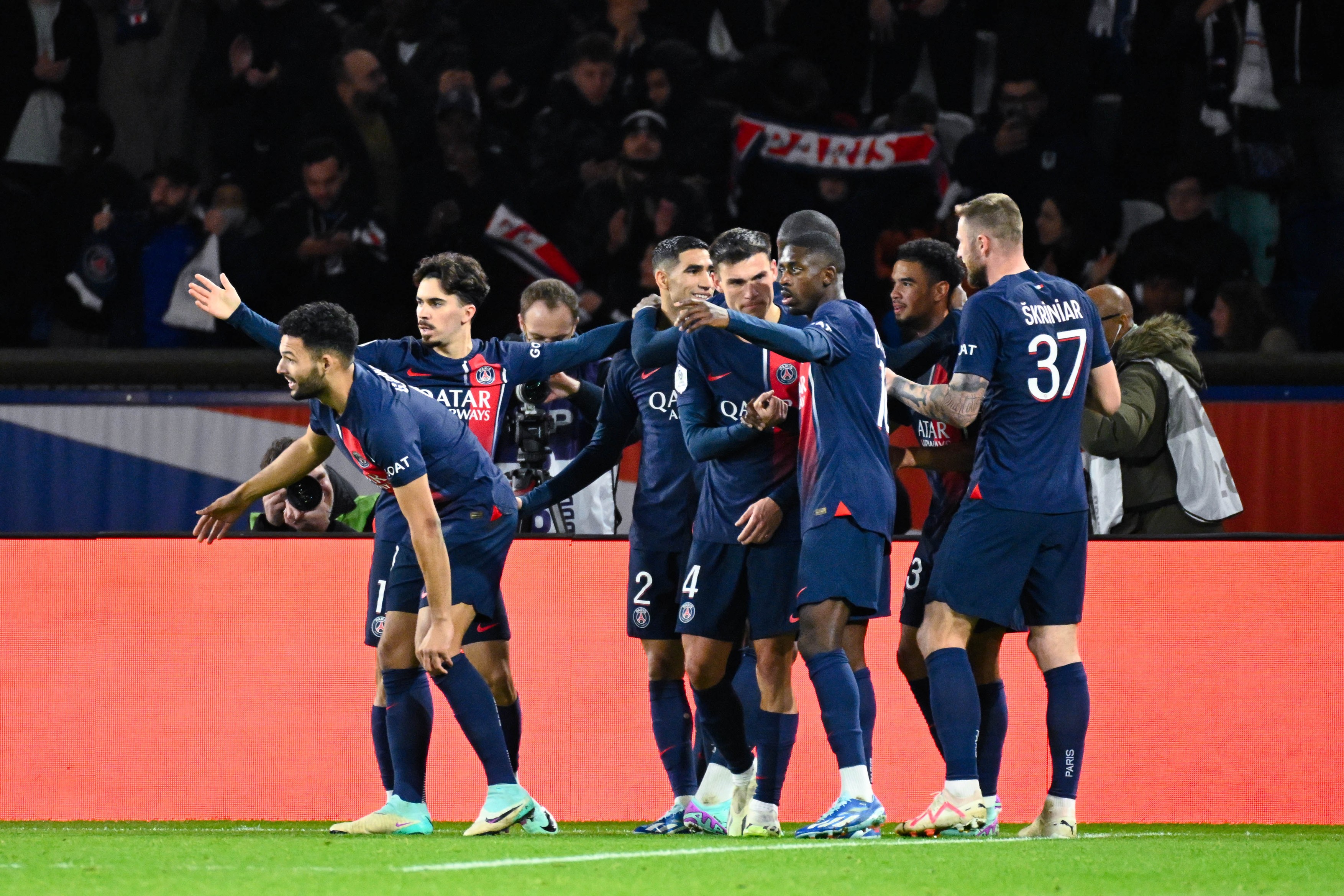 PSG - Montpellier 3-0. Campioana Franței a făcut spectacol pe Parc des Princes