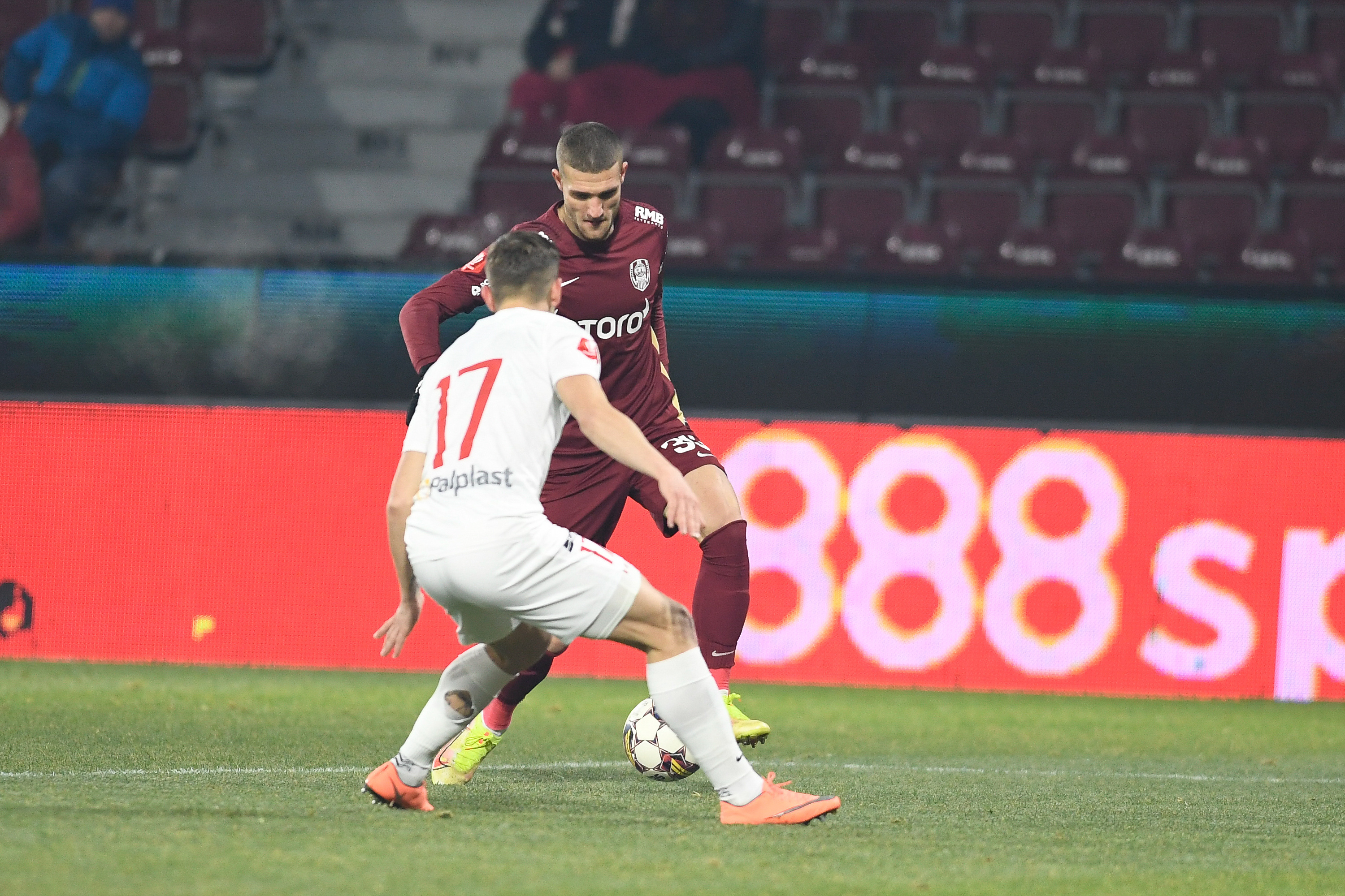 Hermannstadt - CFR Cluj 1-0. Ardelenii ratează șansa de a încheia turul pe primul loc