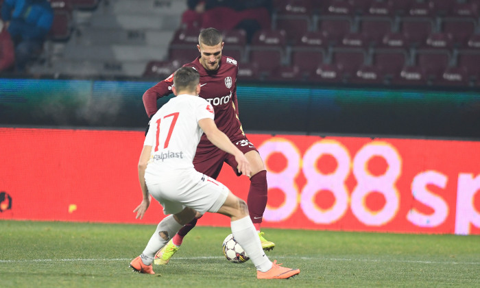 FC Hermannstadt învinge CFR Cluj cu 1-0 și termină turul