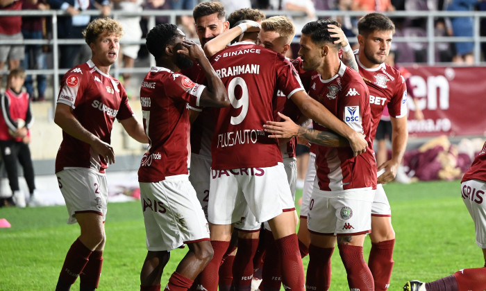 FOTBAL:RAPID BUCURESTI-CFR CLUJ, SUPERLIGA SUPERBET (25.09.2023)