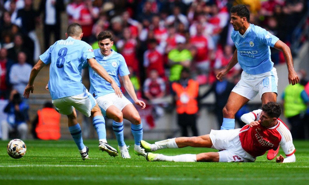 Manchester City v Arsenal, FA Community Shield, Football, Wembley Stadium, London, UK - 06 Aug 2023