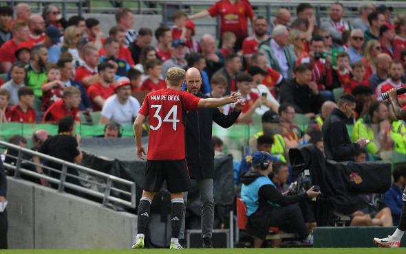 Manchester United v Athletic Bilbao, Pre Season Football Friendly, Aviva Stadium, Dublin, Ireland - 06 Aug 2023