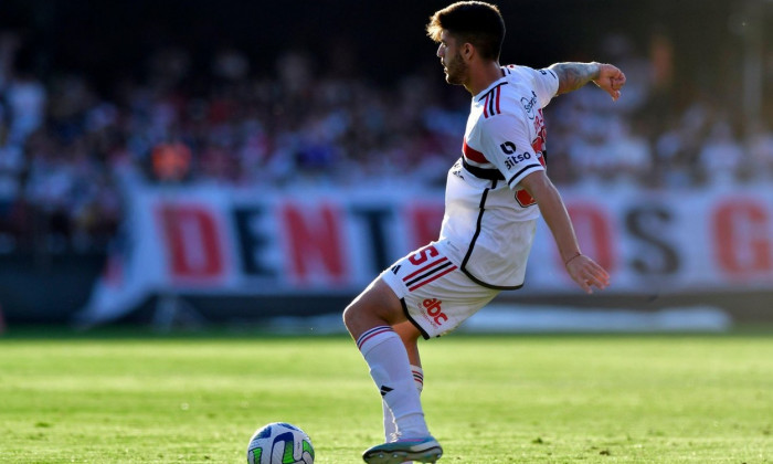 So Paulo (SP), August 06th - Soccer/SO PAULO-ATLTICO MG - Beraldo from So Paulo - Match between So Paulo x Atltico MG, valid for the nineteenth round of the Brazilian Championship, held at Morumbi Staidum, south zone of So Paulo, this sunday afternoon,