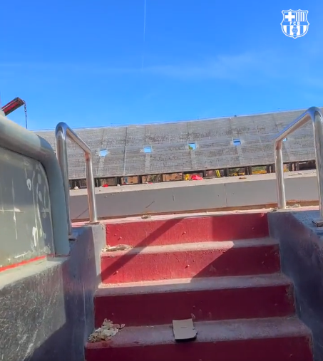 ”Nebunie”: Barcelona a publicat imagini cu starea actuală a stadionului ”Camp Nou” și totul e de nerecunoscut