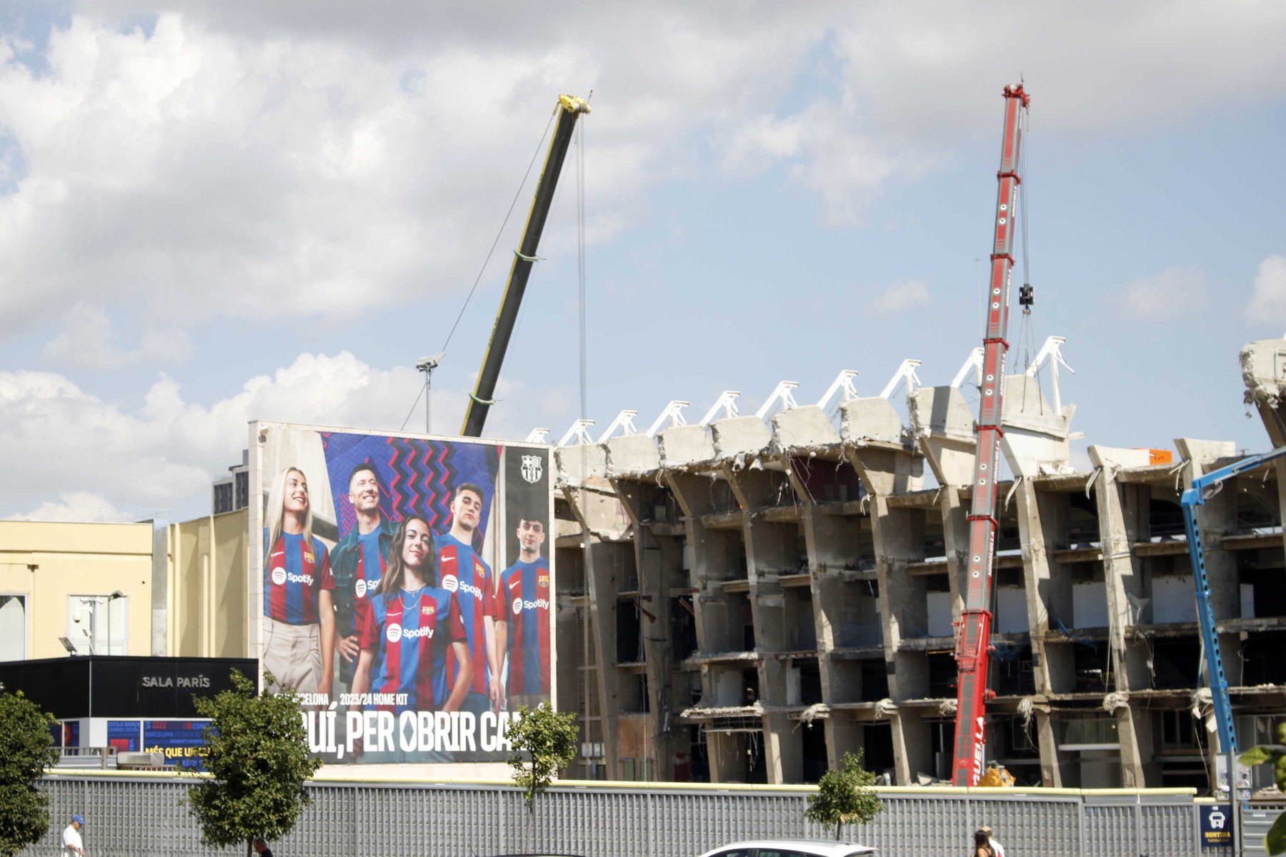 Cum decurg lucrările la Camp Nou cu nouă luni înainte de redeschidere