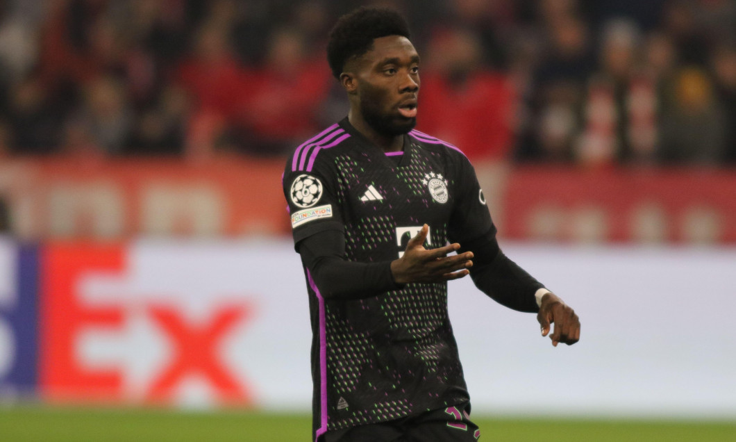 MUNICH, Germany. , . 19 Alphonso DAVIES during the UEFA Champions League Goup A match between Fc BAYERN Muenchen and GALATASARAY A.S. at The Allianz Arena, the Stadium of Munich on November 08. in Muenchen (Photo by Arthur THILL/ATP Images) (THILL Arthur/