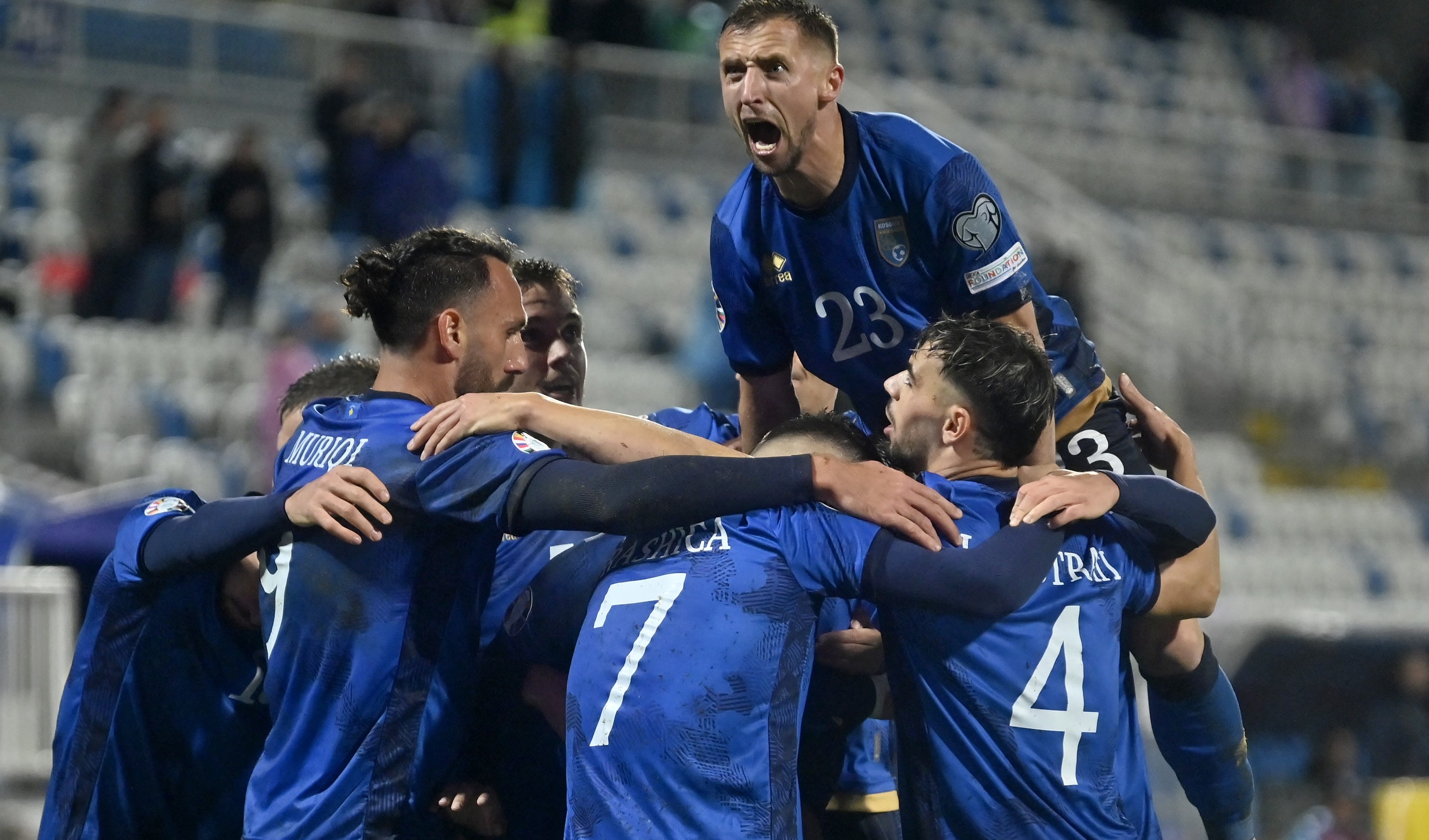 Anunțul făcut de fotbaliștii din Kosovo, după ce au învins-o pe Israel și urmează să joace cu Elveția