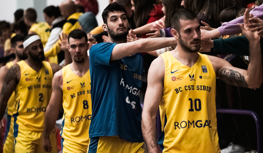 CSU Sibiu, la a cincea înfrângere în FIBA Europe Cup