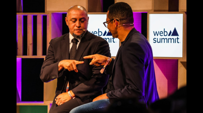 Roberto Carlos și Gilberto Silva / Foto: Profimedia