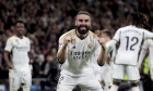 Real Madrid, Valencia, match, ended 5-1, Spanish soccer league, bernabeu,