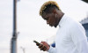 Empoli FC v SS Juventus FC - Serie A TIM Paul Pogba of Juventus FC looks on the phone during the Serie A Tim match betwe