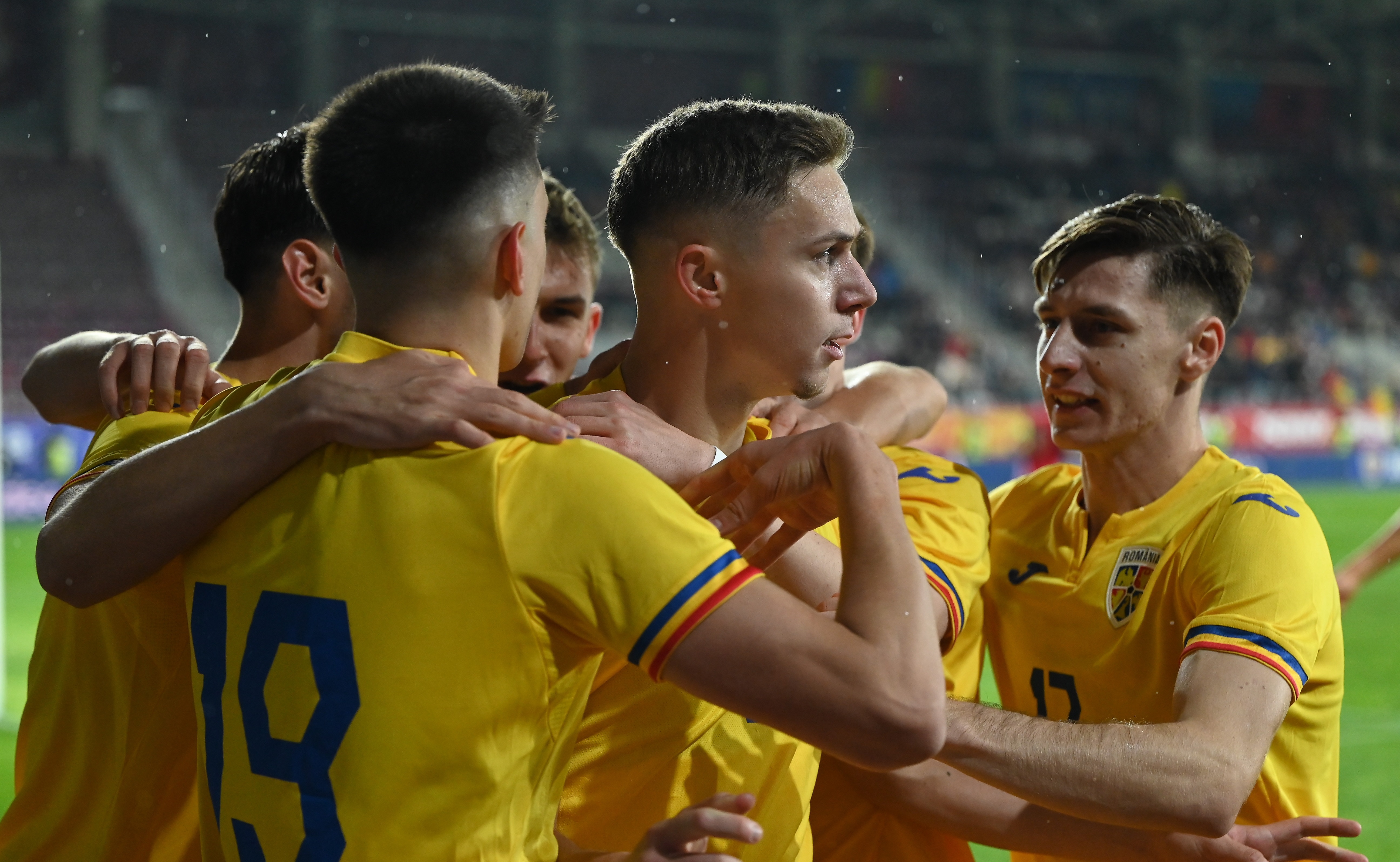 România U21 - Albania U21 4-0, ACUM, în preliminariile EURO 2025. ”Tricolorii mici” fac spectacol în Giulești