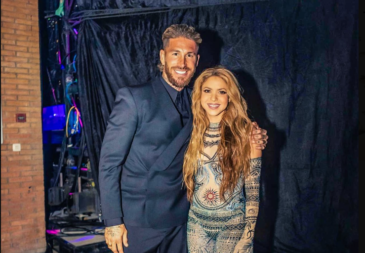 Fotografiați împreună, Sergio Ramos şi Shakira au atras toate privirile